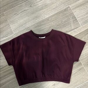 NWT DSG Short Sleeve Fleece Top